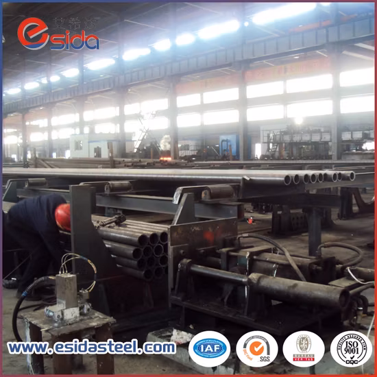 Direkt ab Werk Q235B Q345 A53 A106 16 Mio. rundes Rohr aus Kohlenstoffstahl